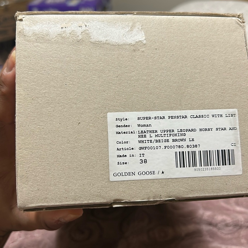 Golden Goose Superstar Sneakers - White and Beige